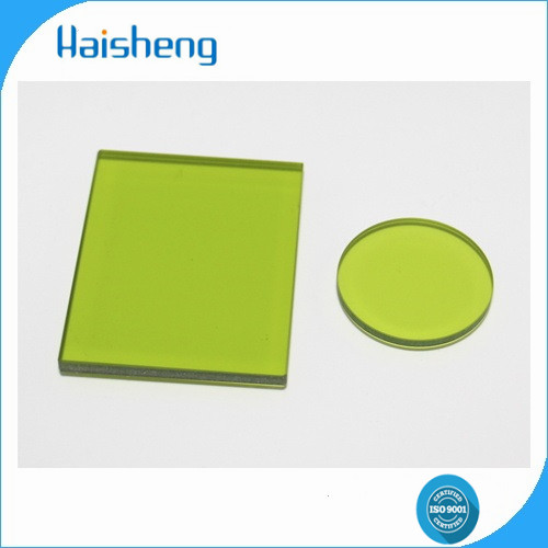 LB10 green optical glass filters